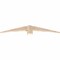 Ekena Millwork Bellingham Smooth Timber Gable Bracket, Douglas Fir, 60"W x 10"H x 1 1/2"D x 5 1/2"F, 4/12 Pitch GBW060X10X0206BEL00SDF - alternate 5
